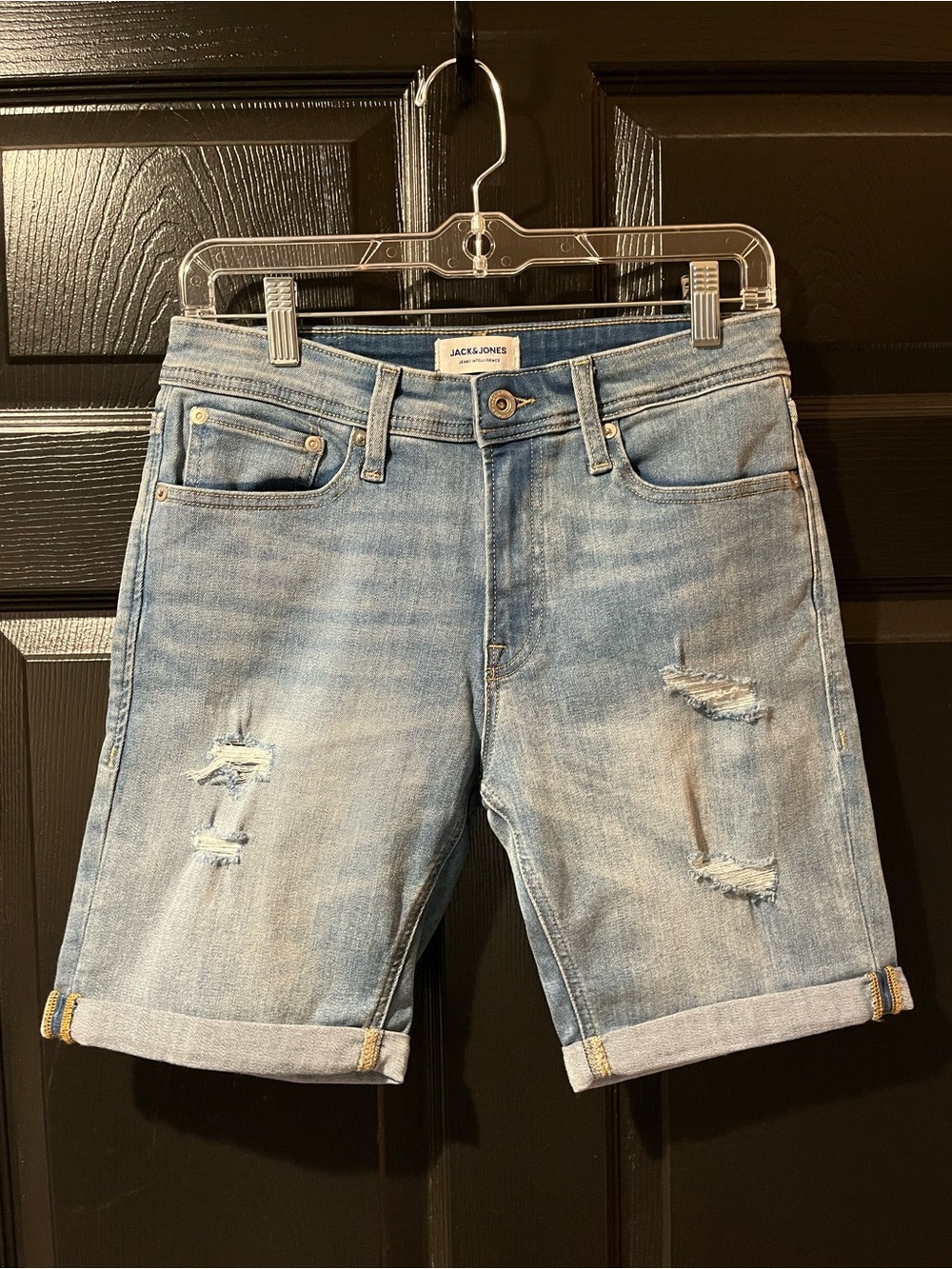 NEW Jack & Jones Distressed Denim Shorts NWT